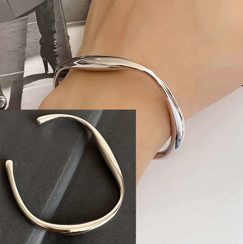 925 Sterling Silver Adjustable Cuff & Link Chain Bracelets Collection