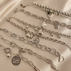 Solid 925 Sterling Silver Bracelets Selection
