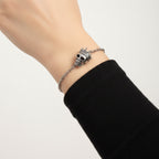Queen Skull in 925 Sterling Silver with Zircons