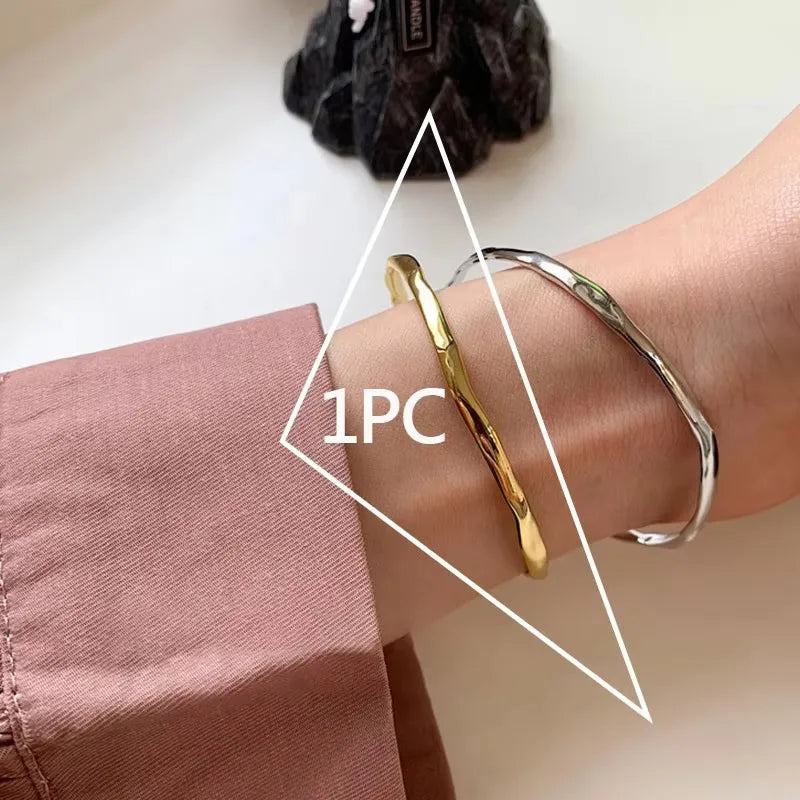 925 Sterling Silver Adjustable Cuff & Link Chain Bracelets Collection