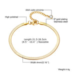 Gold-Plated Stainless-Steel Lucky Blue Evil Eye Anklet - Various Styles!!