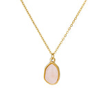 Good Fortune Green & White Jade Pendant Necklace