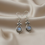 Selection of Copper Waterdrop Moonstone Pendant Earrings