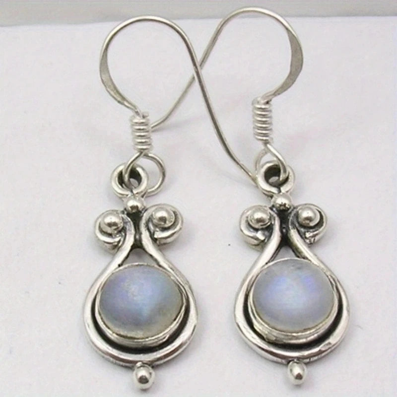 Selection of Copper Waterdrop Moonstone Pendant Earrings