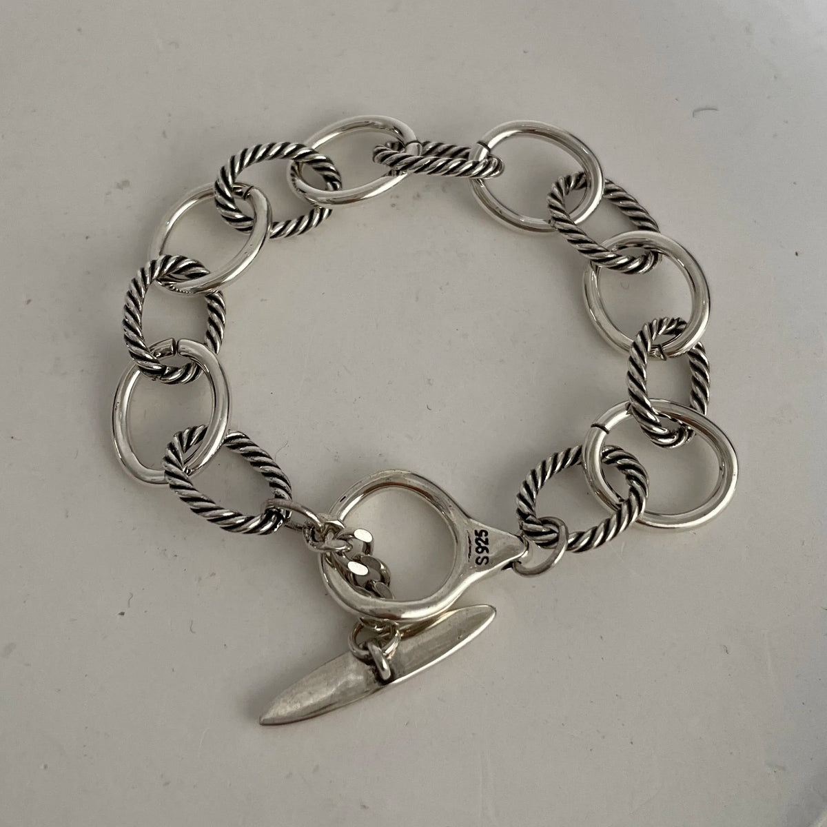 Solid 925 Sterling Silver Bracelets Selection