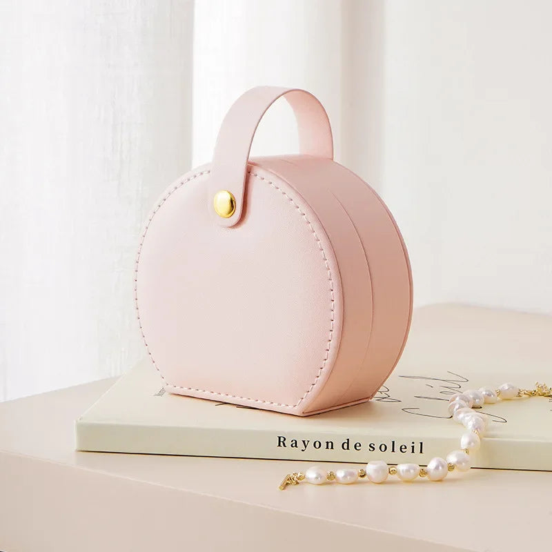 French-Inspired Mini Jewelry Organizer Bag