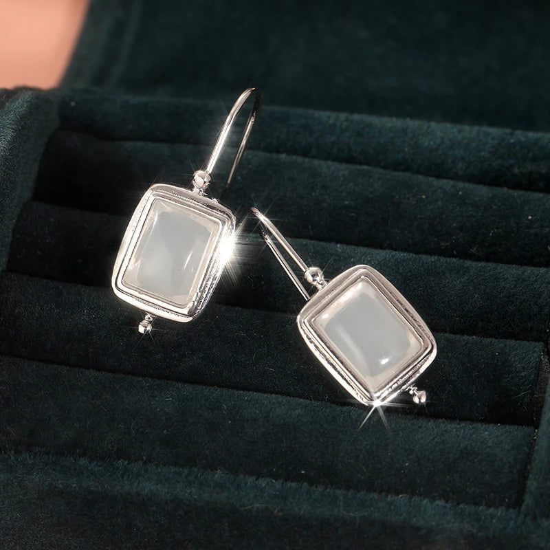Selection of Copper Waterdrop Moonstone Pendant Earrings