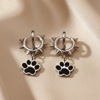 Punk Spike Rivet Goth Hoop Stainless Steel Earrings Collection