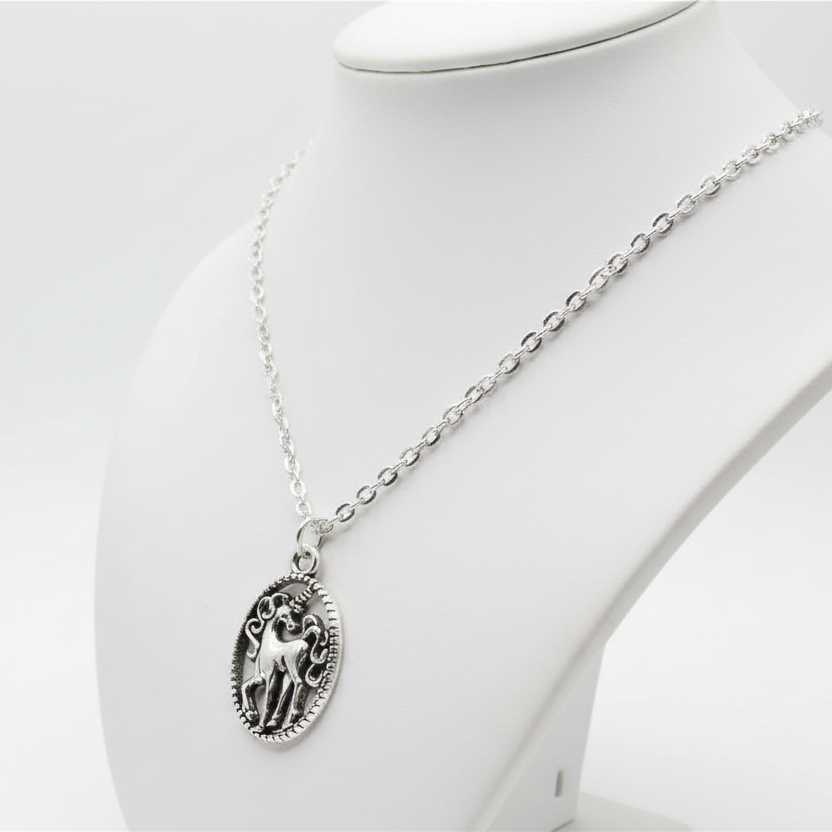 Unicorn Pendant Necklace in Zinc Alloy
