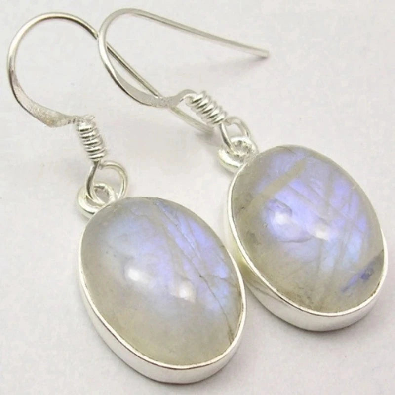 Selection of Copper Waterdrop Moonstone Pendant Earrings
