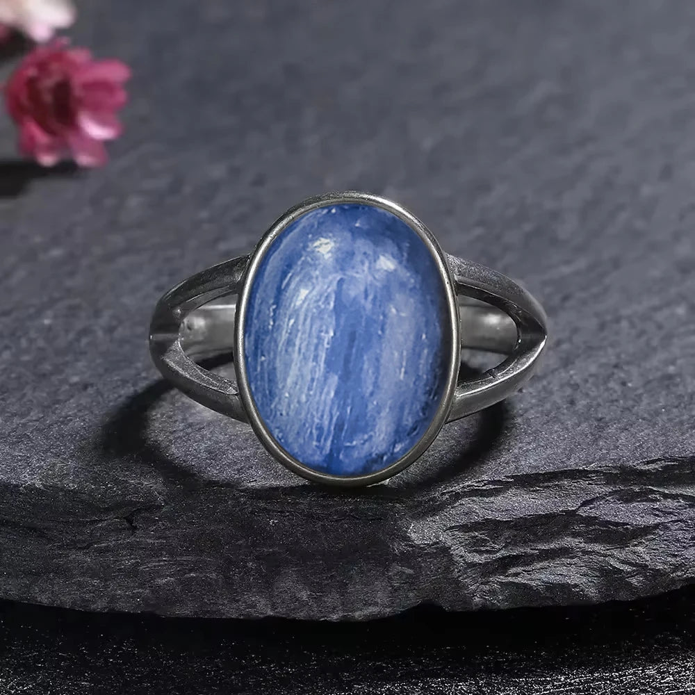 925 Sterling Silver Ring Natural Gemstone Ring