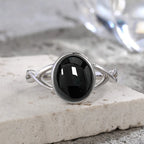 925 Sterling Silver Ring Natural Gemstone Ring