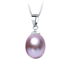 925 Sterling Silver Necklace Genuine Freshwater Pearl Pendant