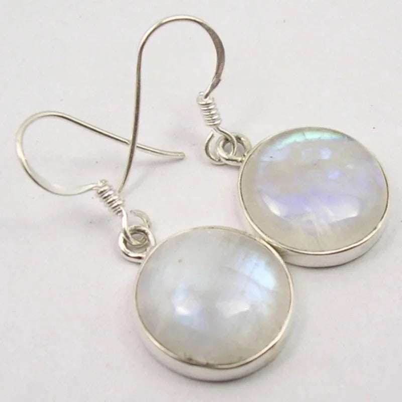 Selection of Copper Waterdrop Moonstone Pendant Earrings