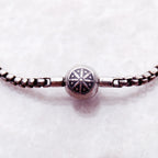 Vintage Inspired Karma Chain Bracelet in 925 Sterling Silver