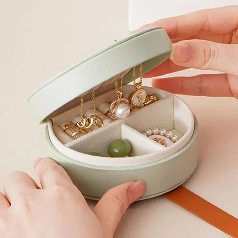 French-Inspired Mini Jewelry Organizer Bag