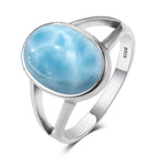 925 Sterling Silver Ring Natural Gemstone Ring