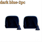 6-Layer Velvet Organizer Pouch – Elegant Travel Storage in 3 Colors