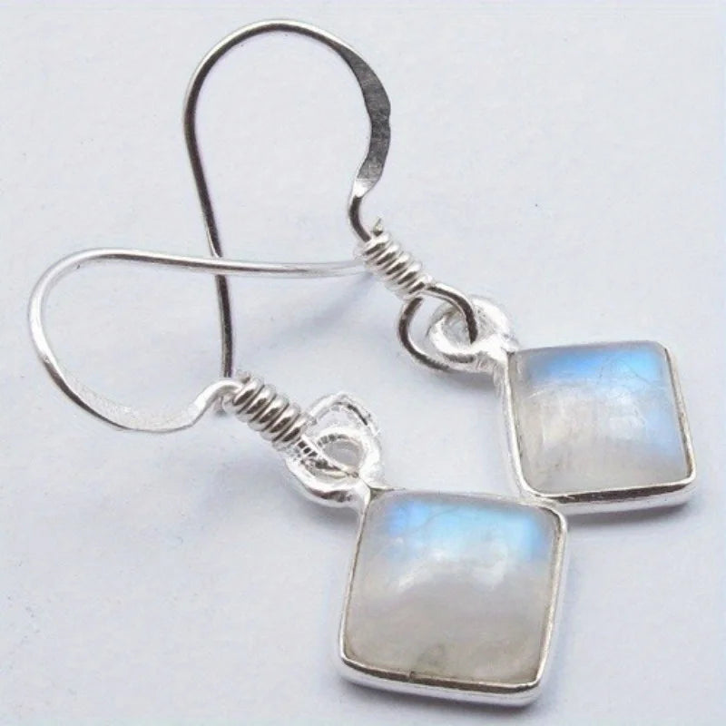Selection of Copper Waterdrop Moonstone Pendant Earrings