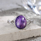 925 Sterling Silver Ring Natural Gemstone Ring