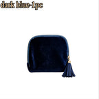 6-Layer Velvet Organizer Pouch – Elegant Travel Storage in 3 Colors