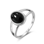 925 Sterling Silver Ring Natural Gemstone Ring