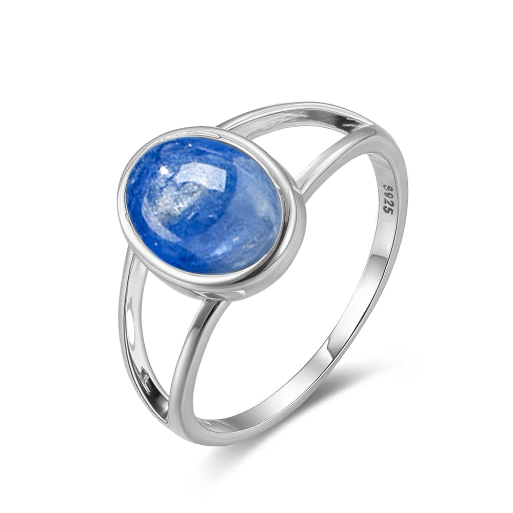 925 Sterling Silver Ring Natural Gemstone Ring