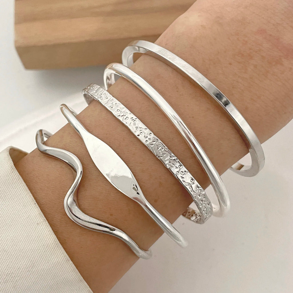 Selection of 925 Sterling Silver Bracelets
