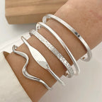 Selection of 925 Sterling Silver Bracelets