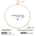 18K Gold-Plated Chain Link Necklaces with Cubic Zirconia – Multiple Styles