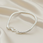 Selection of 925 Sterling Silver Chain Bracelets