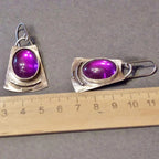 Vintage-Inspired Moonstone Drop Earrings – Bold Oval and Square Statement Design