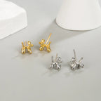 Mini Balloon Dog Earrings or Necklace In Zinc Alloy - Precious, Darling, Feminine